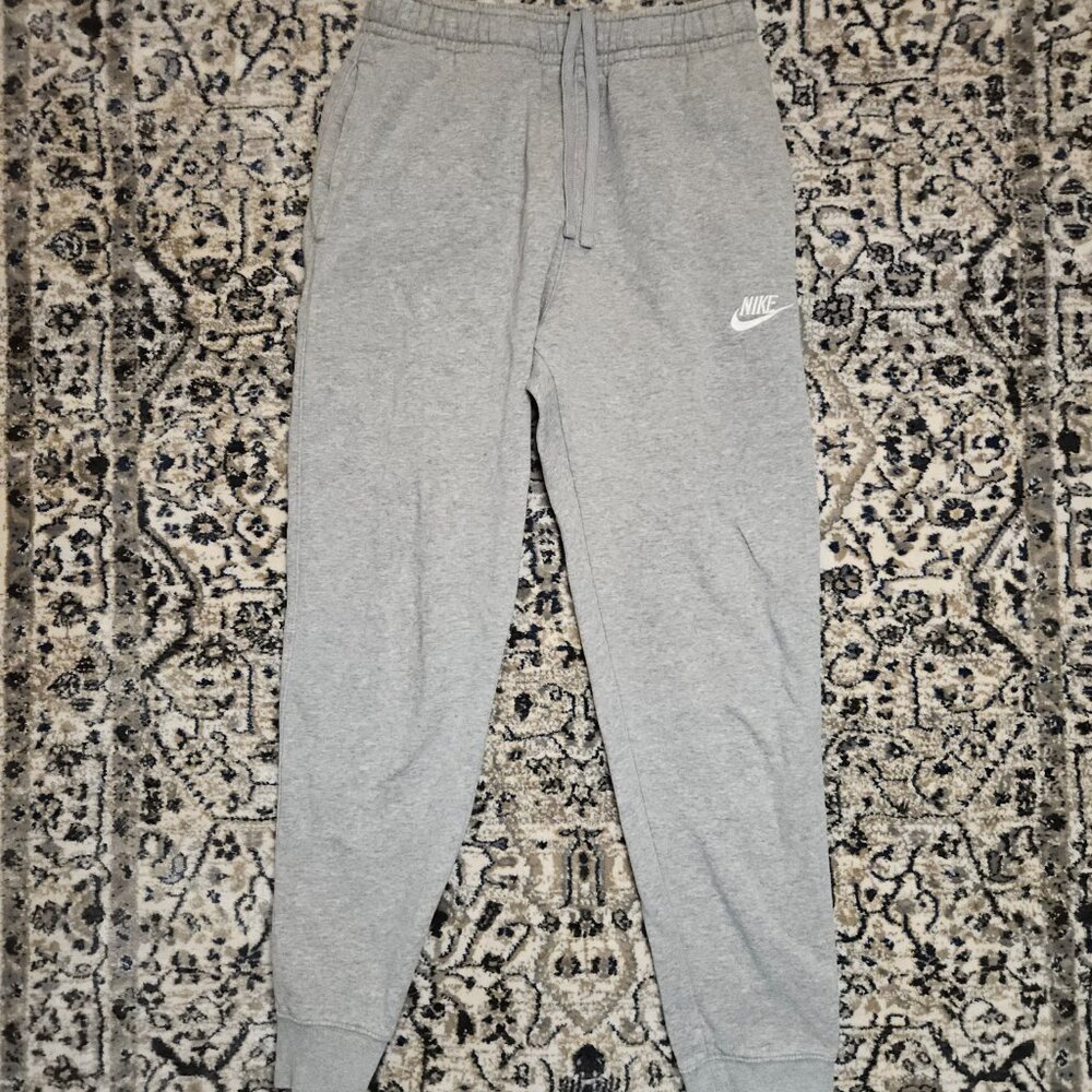 Nike Jogger Sweatpants Gray Womens XS Athleisure Loungewear Streetwear